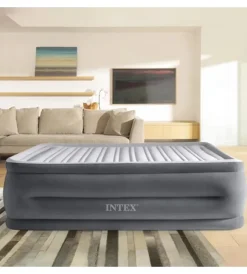 Intex Campeggio|Materasso matrimoniale autogonfiante 