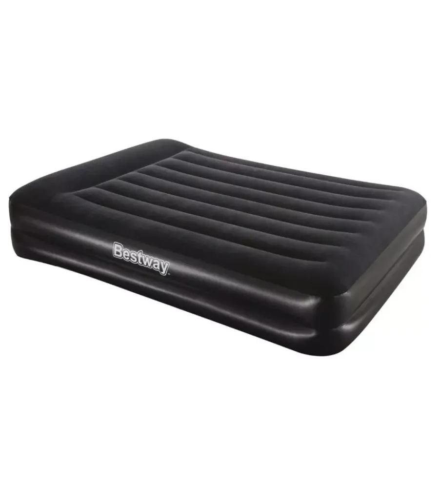 Campeggio-Bestway Materasso matrimoniale gonfiabile tritech floccato, 203x152x46 cm