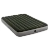 Campeggio-Intex Materasso matrimoniale gonfiabile "dura-beam prestige downy" colore verde scuro con pompa a batteria, 152x203x25 cm - cod. 64779