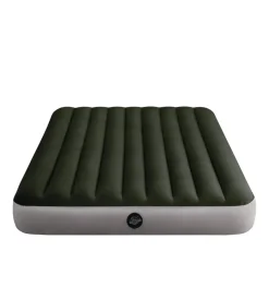 Campeggio-Intex Materasso matrimoniale gonfiabile "airbed dura-beam standard prestige downy" colore verde scuro, 152x203x25 cm - cod. 64109