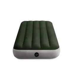 Materasso mezza piazza gonfiabile "airbed dura-beam standard prestige downy" verde 76x191x25 cm - cod. 64106 Campeggio