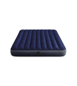 Intex Campeggio|Materasso piazza e mezza gonfiabile "airbed dura-beam standard classic downy" blu 137x191x25 cm - cod. 64758