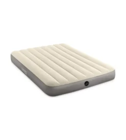 New Materasso piazza e mezza gonfiabile "airbed dura-beam single-high" crema 137x191x25 cm - cod. 64102 Campeggio