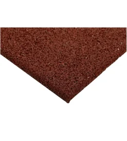 Fontane, Decorazioni E Pavimentazioni-Art PLast Mattonella da esterno antishock rossa, 400x400x25 mm