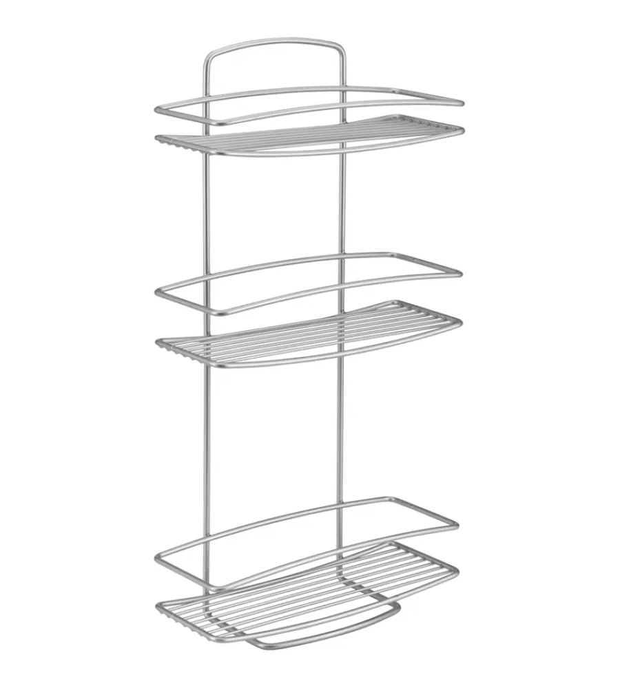 Docce E Accessori- Mensola rettangolare 3 piani cm26x11x53 onda
