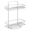 Docce E Accessori|Mensola rettangolare 2 piani cm26x11x35 onda