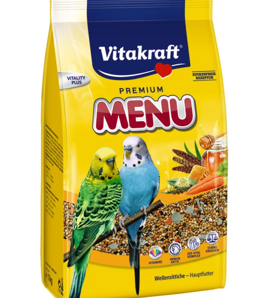 Alimento Per Uccelli-Vitakraft Menu completo per pappagallini - 500 gr -
