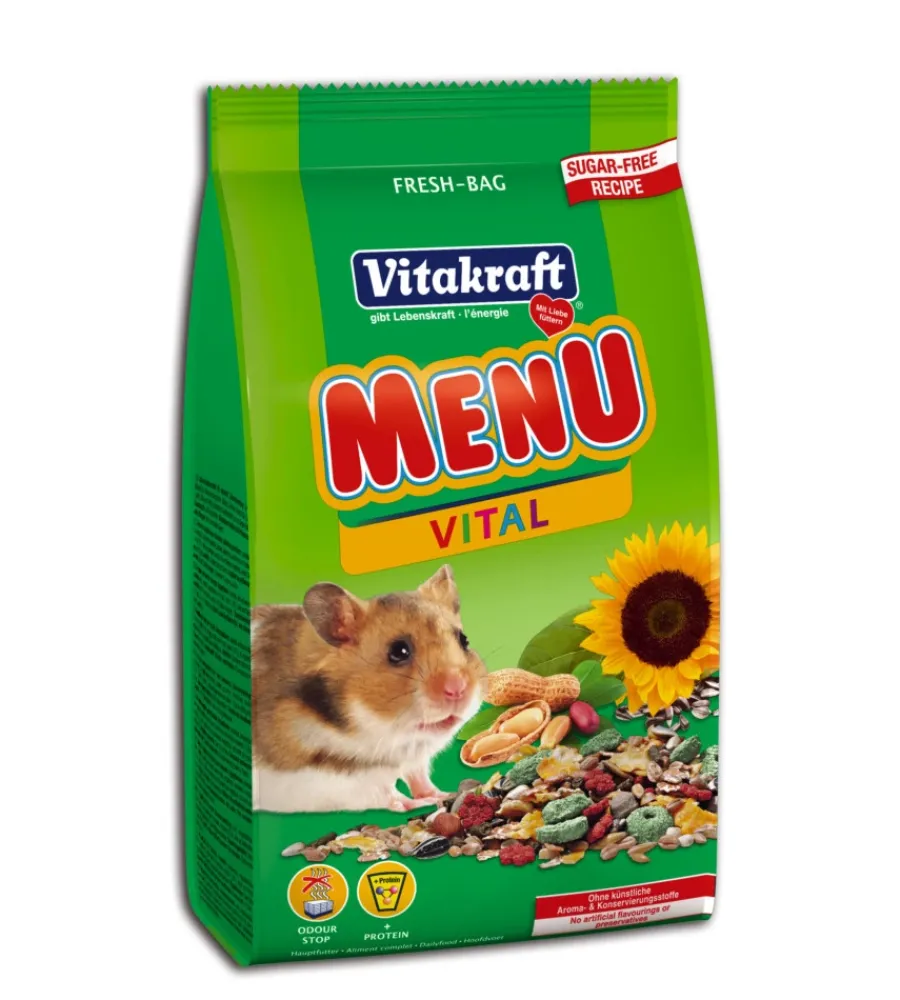 Alimento Per Roditori-Vitakraft Menu per criceti - 400gr -
