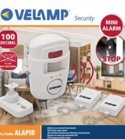 Velamp Allarmi|Mini allarme velam con rilevatore di presenza e 2 telecamere