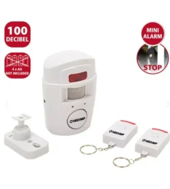 Velamp Allarmi|Mini allarme velam con rilevatore di presenza e 2 telecamere