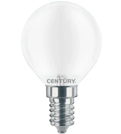 New Mini lampadina led incanto saten globo 4w e14 6000k 470 lm Lampadine