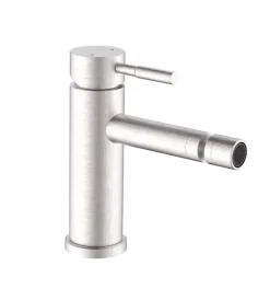 Rubinetti Bagno- Miscelatore "antea" in acciaio spazzolato per bidet