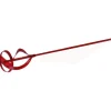 Utensili Edili|Miscelatore in metallo rosso - 80x400mm.