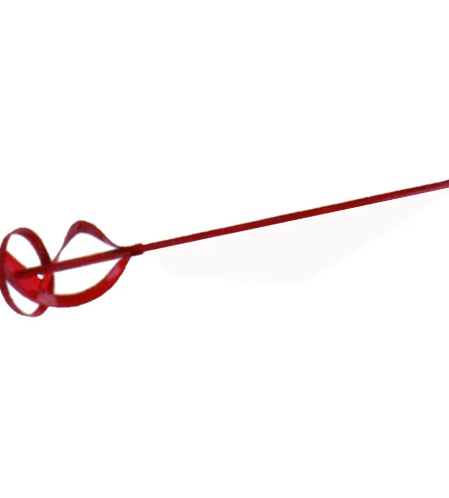 Utensili Edili|Miscelatore in metallo rosso - 80x400mm.