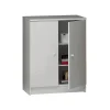 Sarmog Mobili Multiuso|Mobile  2 ante  bianco, 62x80x34 cm