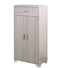 Sarmog Mobili Multiuso|Mobile 2 ante e 1 cassetto olmo, 63x124x34 cm