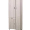 Sale Mobile 3 ante e 1 cassetto olmo, 77x179x34 cm Mobili Multiuso