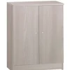 Sarmog Mobili Multiuso|Mobile 2 ante olmo chiaro, 62x80x34 cm