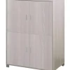 Credenze E Buffet-Sarmog Mobile 4 ante olmo con ante olmo - l.107 x h.162 x p.41 cm.