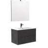 New Mobile bagno "canaletto" grigio, 80 cm Mobili Bagno