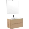 Mobili Bagno-Decor Bagno Mobile bagno "canaletto" rovere, 80 cm
