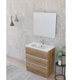 Decor Bagno Mobili Bagno|Mobile bagno "canova" rovere, 80 cm