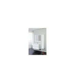 Best Mobile bagno sospeso "fabula" con 2 cassetti bianco laccato, 90x47x57 cm Mobili Bagno