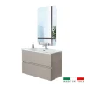 Online Mobile bagno sospeso "pastello" tortora, 90x47x60 cm Mobili Bagno