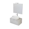 Mobili Bagno-Decor Bagno Mobile bagno "tintoretto" grigio, 80 cm