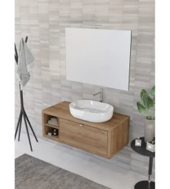 Decor Bagno Mobili Bagno|Mobile bagno "tintoretto" rovere, 110 cm