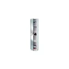 Sarmog Mobili Multiuso|Mobile colonna 1 anta con specchio bianco, 43x29x190 cm