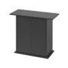 Ferplast Acquariologia|Mobile in legno per acquario - stand bubai 80 nero, 81 x 36 x h 73 cm -