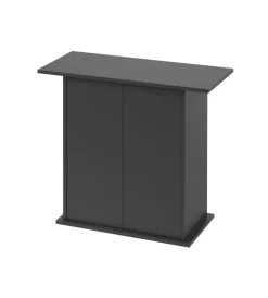 Ferplast Acquariologia|Mobile in legno per acquario - stand bubai 80 nero, 81 x 36 x h 73 cm -