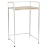 Mobiletti Multiuso|Mobile lavatrice "janet" bianco e legno, 68x60x107 cm