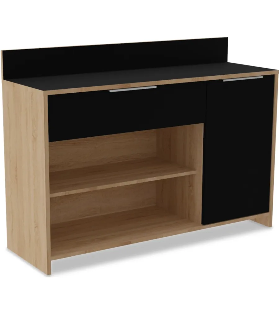 Cucina|Mobile multiuso per cucina "mike", 123x40x89 cm