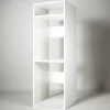 Best Mobile per lavatrice e asciugatrice bianco 70x64x203 cm Mobiletti Multiuso