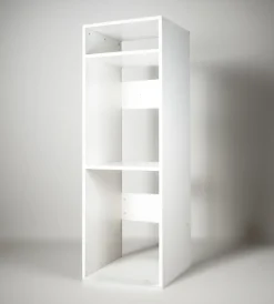 Best Mobile per lavatrice e asciugatrice bianco 70x64x203 cm Mobiletti Multiuso