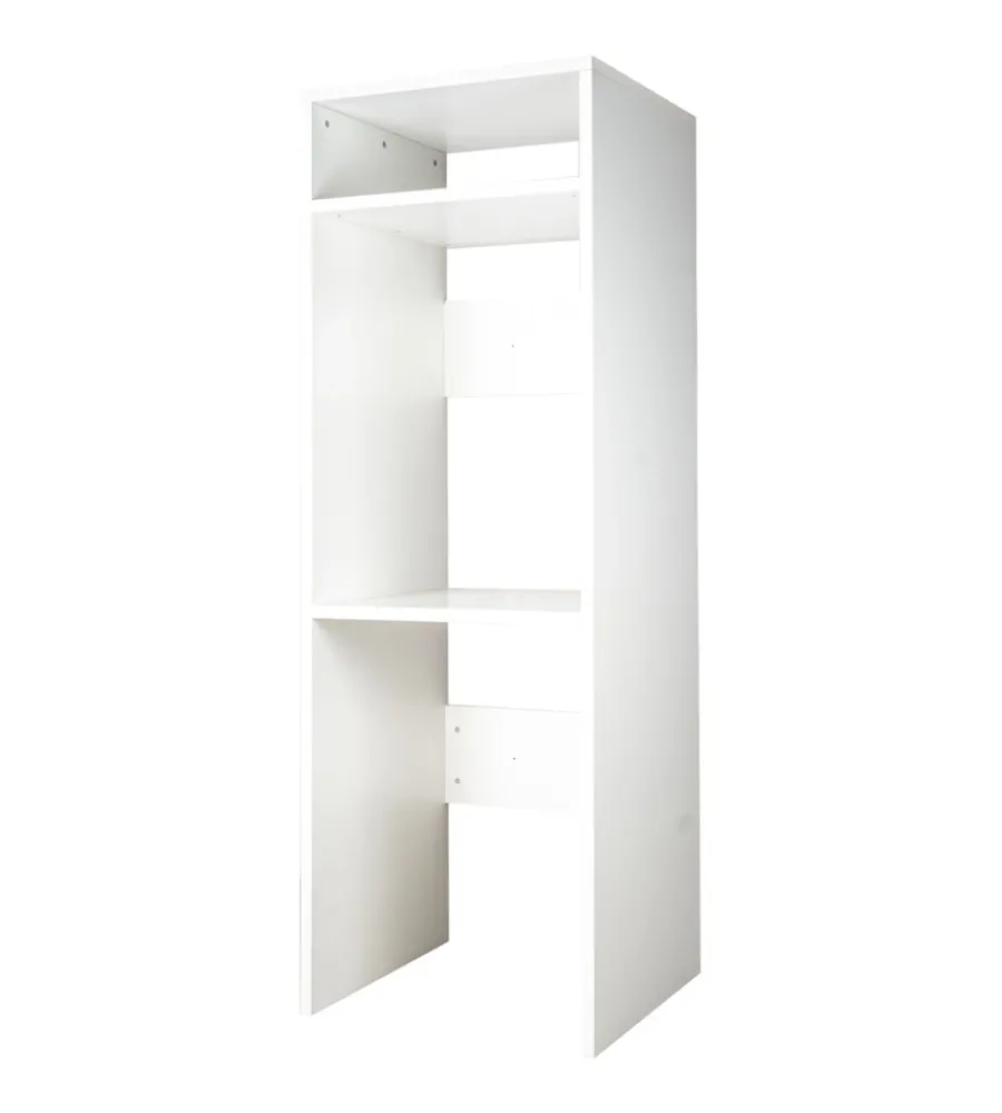 Best Mobile per lavatrice e asciugatrice bianco 70x64x203 cm Mobiletti Multiuso