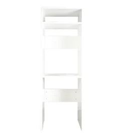 Best Mobile per lavatrice e asciugatrice bianco 70x64x203 cm Mobiletti Multiuso