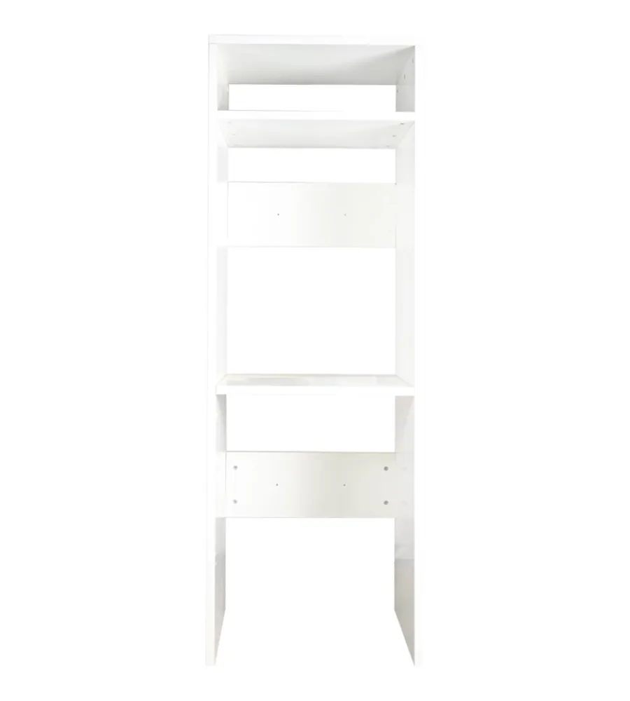 Best Mobile per lavatrice e asciugatrice bianco 70x64x203 cm Mobiletti Multiuso