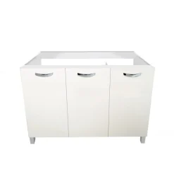 Cucina|Mobile sottolavello 3 ante bianco - soft - 120 cm