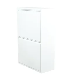 Sale Mobileco 4 secchi 18 litri lamiera bianca, 60x93x25 cm Raccolta Differenziata