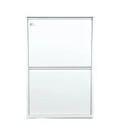 Raccolta Differenziata- Mobileco legno 4 secchi 18 litri bianco