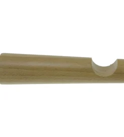 Tessile D'Arredo- Monoblocco cm 15 per bastone ø28mm con viti e tasselli - colore naturale.