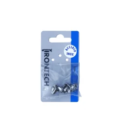 Sistemi Di Fissaggio|Morsetto simplex per funi ø 2 mm. in acciaio inox a4 - aisi 316 - 4 pz.