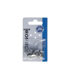 Sistemi Di Fissaggio- Morsetto simplex per funi ø 3 mm. in acciaio inox a4 - aisi 316 - 4 pz.