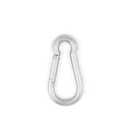 Sistemi Di Fissaggio|Moschettone pompiere ø 8 x 80 mm. in acciaio inox a4 - aisi 316