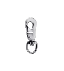Sistemi Di Fissaggio- Moschettone "snap hook" con girella 85 mm.