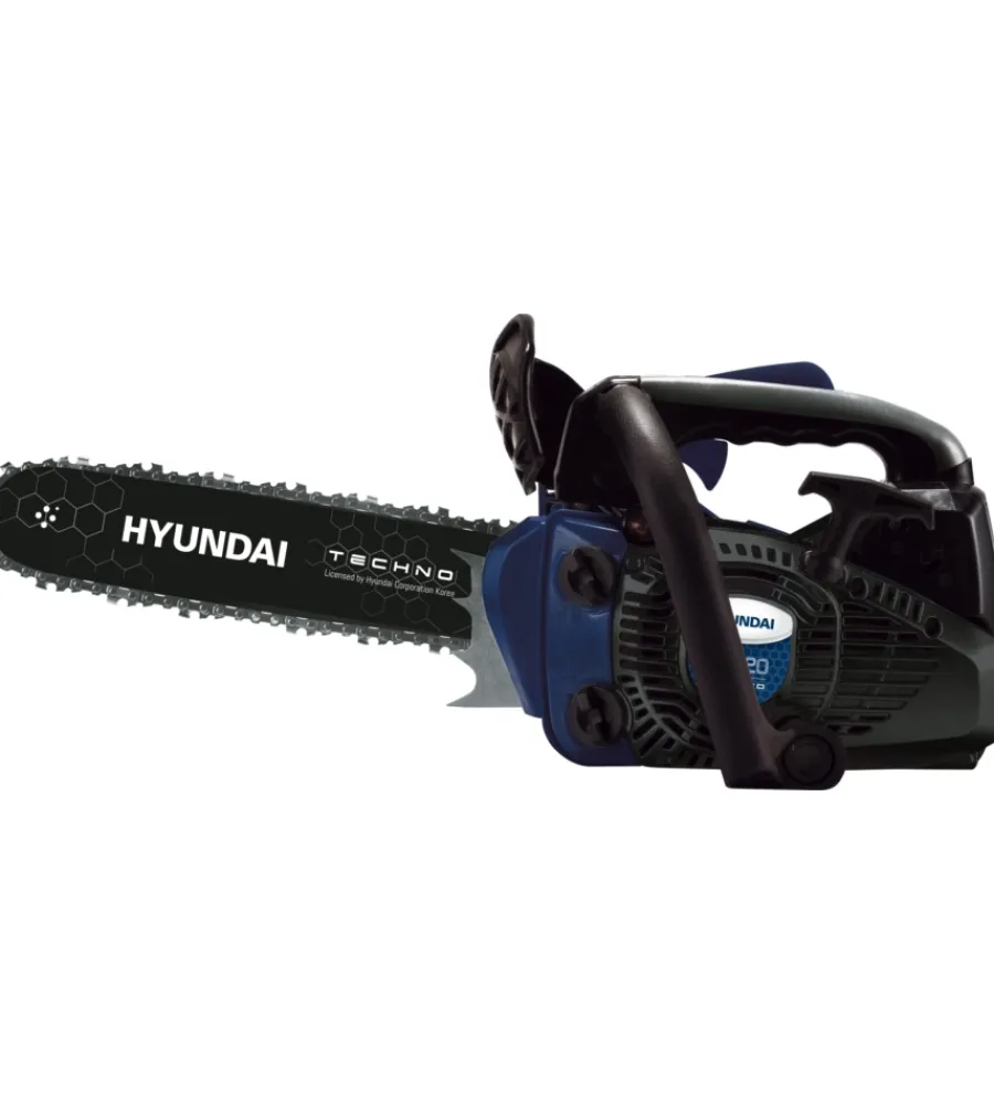 Motoseghe Ed Elettroseghe-Hyundai Motosega a scoppio da potatura "techno" barra 25 cm 2t 25,4 cc