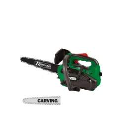 Ribimex Motoseghe Ed Elettroseghe|Motosega da potatura 25 cc con barra carving da 30 cm.